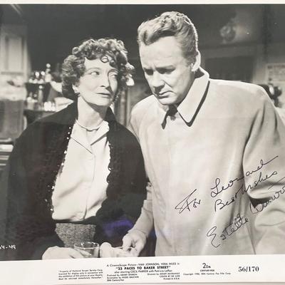23 Paces to Baker Street Estelle Winwood signed movie photo