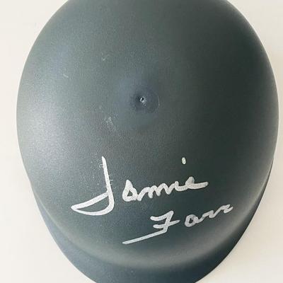 MASH Jamie Farr signed helmet- JSA