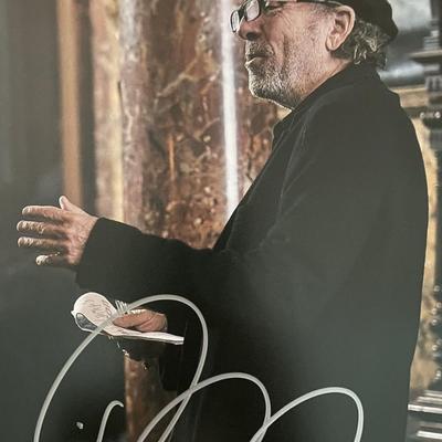 Tim Burton signed photo
