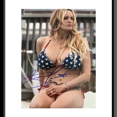 Stormy Daniels signed photo