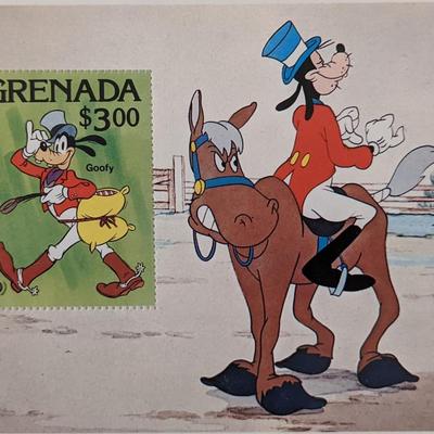 Grenada Disney's Goofy Commemorative Stamp
