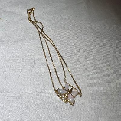 14K Gold Necklaces Including a Diamond & Bracelets (P-RG)