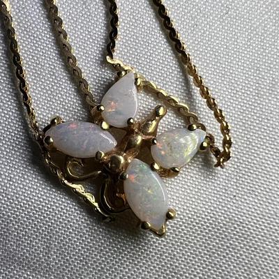 14K Gold Necklaces Including a Diamond & Bracelets (P-RG)