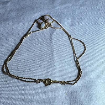 14K Gold Necklaces Including a Diamond & Bracelets (P-RG)