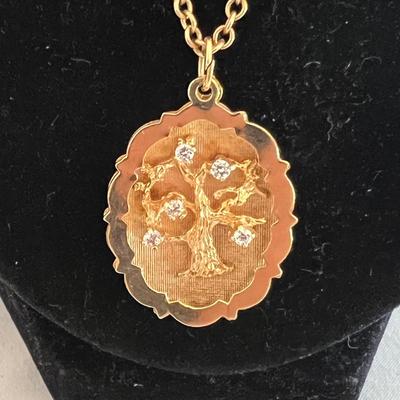 14K Gold Necklaces Including a Diamond & Bracelets (P-RG)