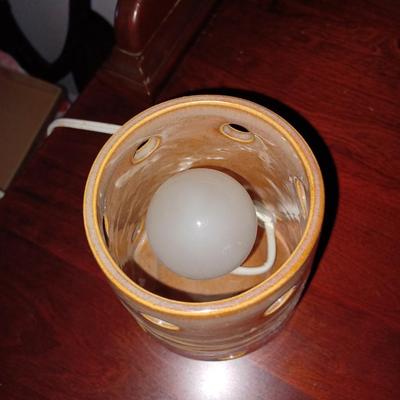 Wax warmer with light