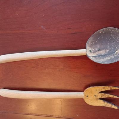 2pc salad utensils