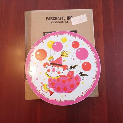 happy birthday plate in box