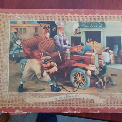 5 pc cardboard placemats