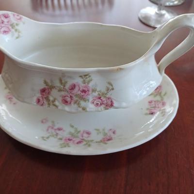 15 pc gemini rose dinner set
