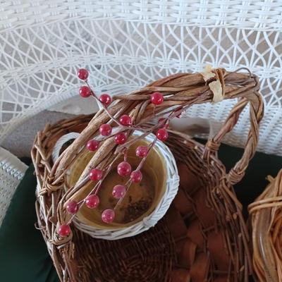 3 wicker baskets