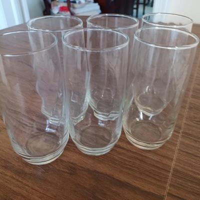 6 swirl glasses