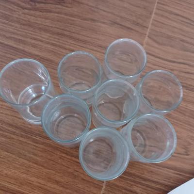 8 juice glasses