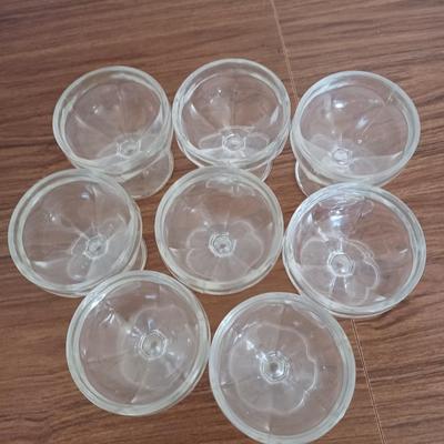 8 sundae glasses