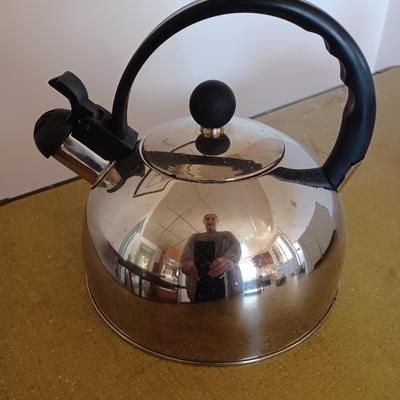 Stainless steel tea kettle