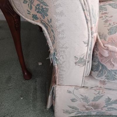 floral couch