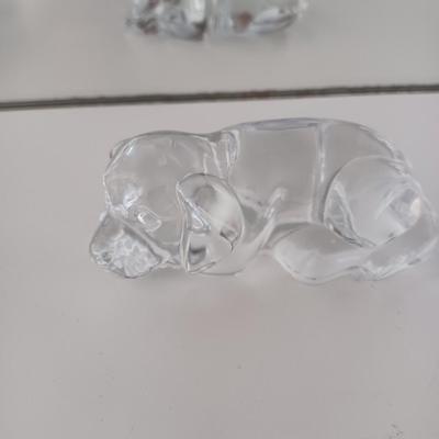 Lead Crystal Dog/Puppy Figure