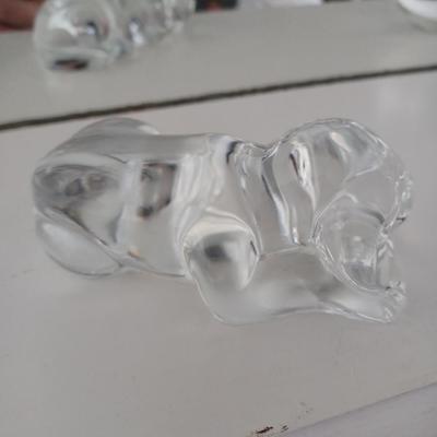 Lead Crystal Dog/Puppy Figure