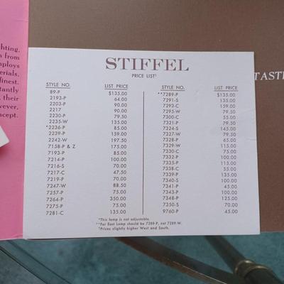 stiffel lamp table