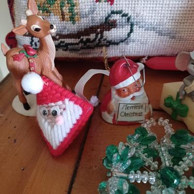 christmas pillow ornament lot