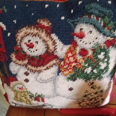 christmas pillow ornament lot