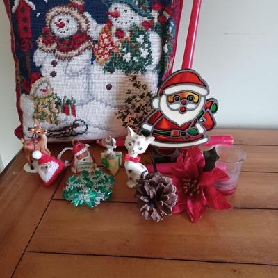 christmas pillow ornament lot