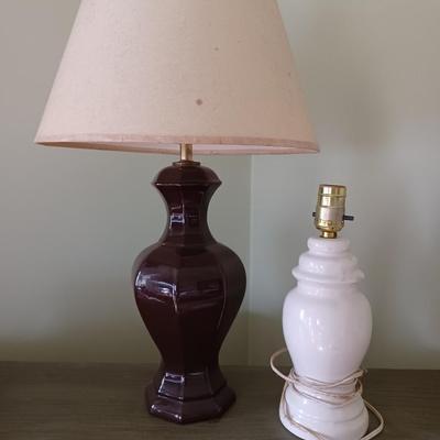 2 lamps