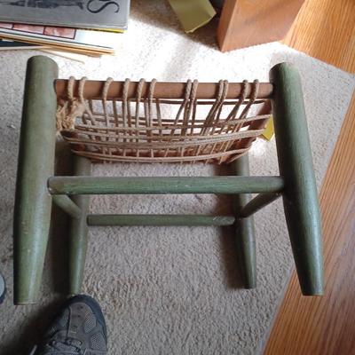 nautical rope ottoman