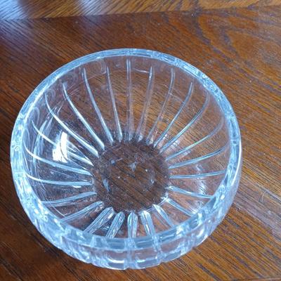 crystal candy dish