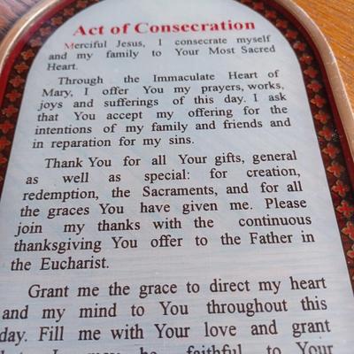 2 pc religious decor