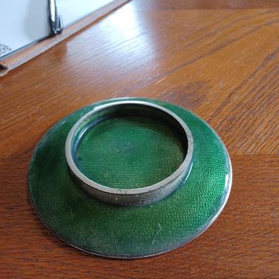 sm green asian plate
