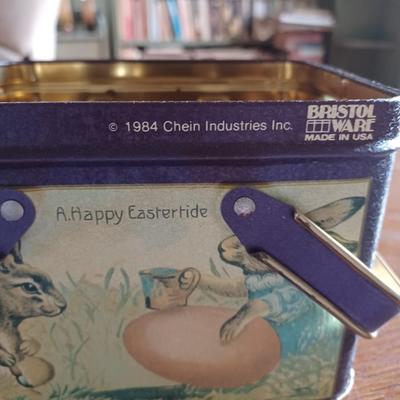 tin easter basket