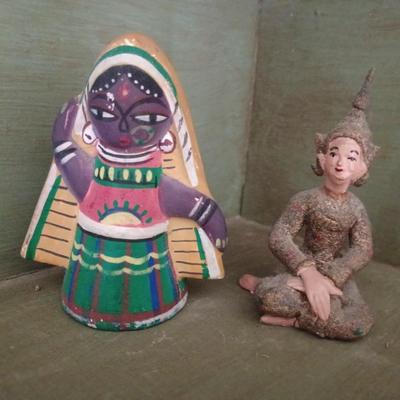 pair of indian figurines