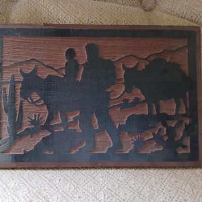 california redwood plaque