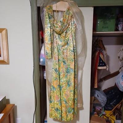 vintage 1950s Harry Keiser Formal Gown