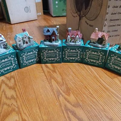 6pc cornwall cottage houses