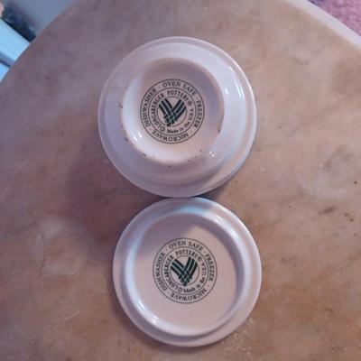 Longaberger cup with lid/base