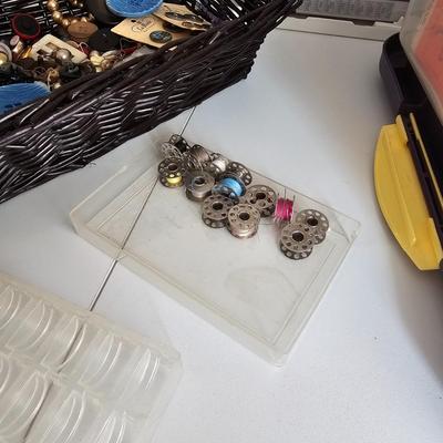 Sewing Essentials-Thread, Scissors, Bobbins, Fabric & More (UC-JS)
