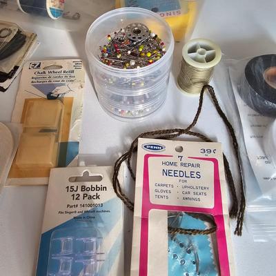 Sewing Essentials-Thread, Scissors, Bobbins, Fabric & More (UC-JS)