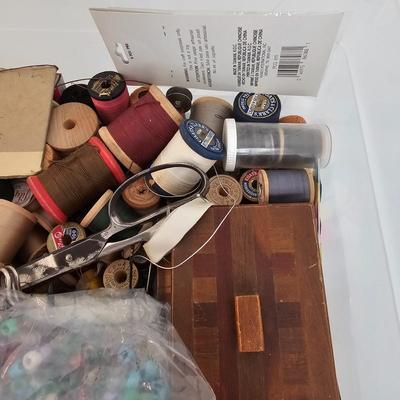 Sewing Essentials-Thread, Scissors, Bobbins, Fabric & More (UC-JS)