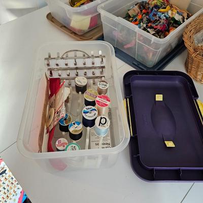 Sewing Essentials-Thread, Scissors, Bobbins, Fabric & More (UC-JS)