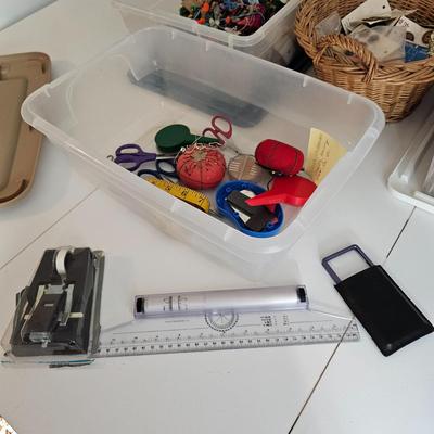 Sewing Essentials-Thread, Scissors, Bobbins, Fabric & More (UC-JS)