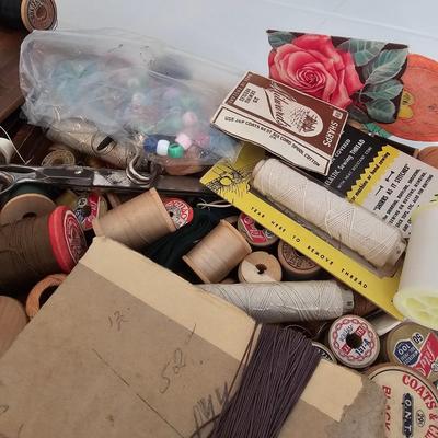 Sewing Essentials-Thread, Scissors, Bobbins, Fabric & More (UC-JS)