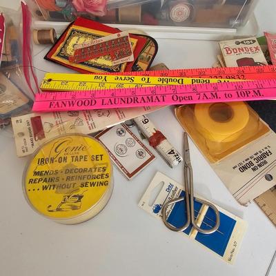 Sewing Essentials-Thread, Scissors, Bobbins, Fabric & More (UC-JS)