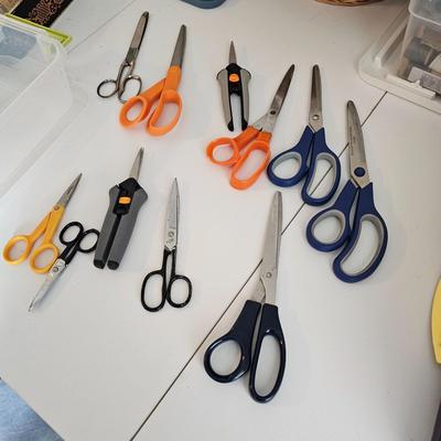 Sewing Essentials-Thread, Scissors, Bobbins, Fabric & More (UC-JS)