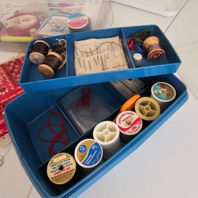 Sewing Essentials-Thread, Scissors, Bobbins, Fabric & More (UC-JS)