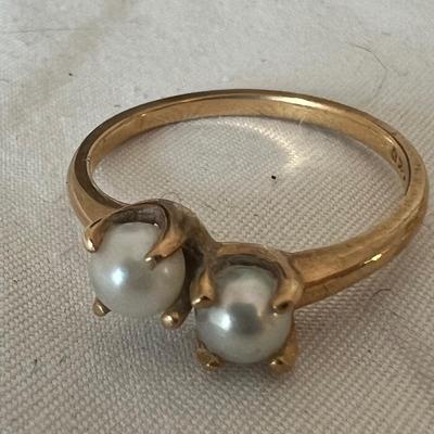 14K Gold & Pearls (P-RG)