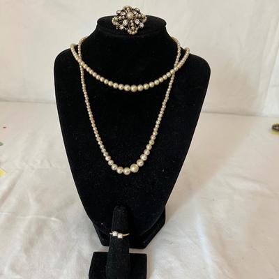 14K Gold & Pearls (P-RG)