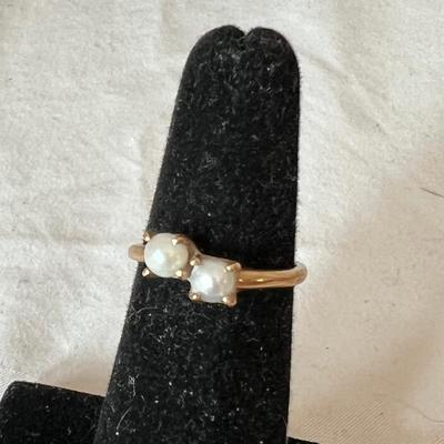 14K Gold & Pearls (P-RG)