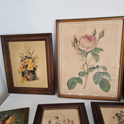 Collection of Floral Prints (UC-JS)